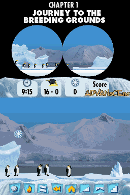 March of the Penguins screenshot 3 for Nintendo DS